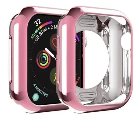 Carcasa Para Apple Watch Con Vidrio Templado Premium