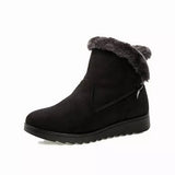 Botas De Invierno De Las Mujeres De Felpa Caliente Zapatos