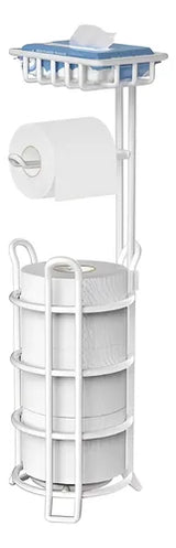 Soporte De Papel Higiénico Confort Pedestal Organizador Baño
