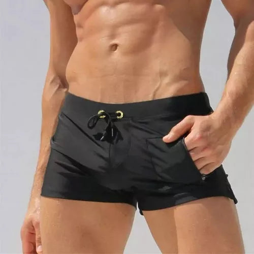 Traje De Baño Hombre Boxer