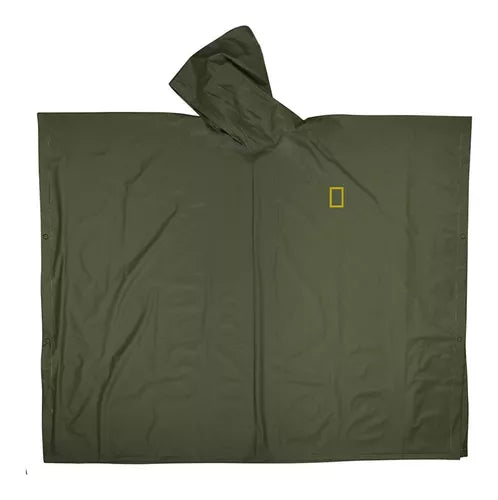 Poncho 100% Impermeable Unisex National Geographic Pvc