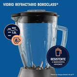 Licuadora Oster Vaso Vidrio 6 Velocidades + Pulso Blstpeggpb Color Gris