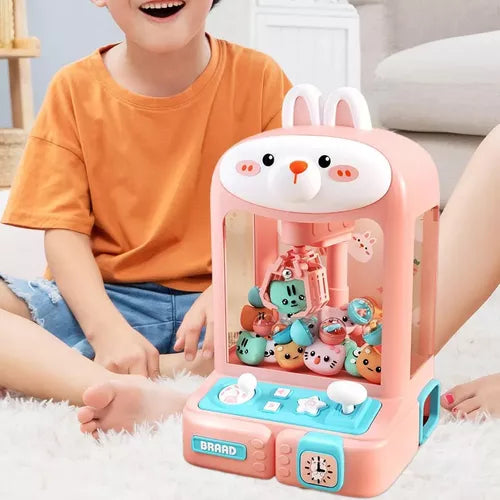 Juguete De Máquina De Garra Para Niños Mini Juego Conejo