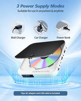 Mini Reproductor DVD HDMI Compacto Full HD Blanco