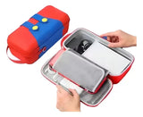 Estuche Funda Para Nintendo Switch Oled Gran Capacidad Viaje Color Rojo