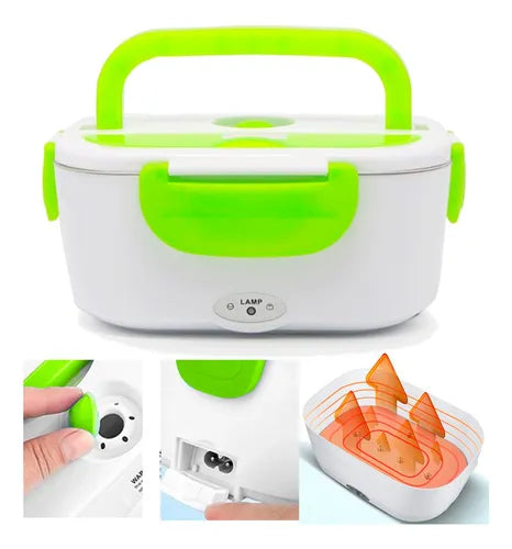 Lonchera Electrica Portatil Para Auto Enchufe 12v 1,1l 40w Escoger Color