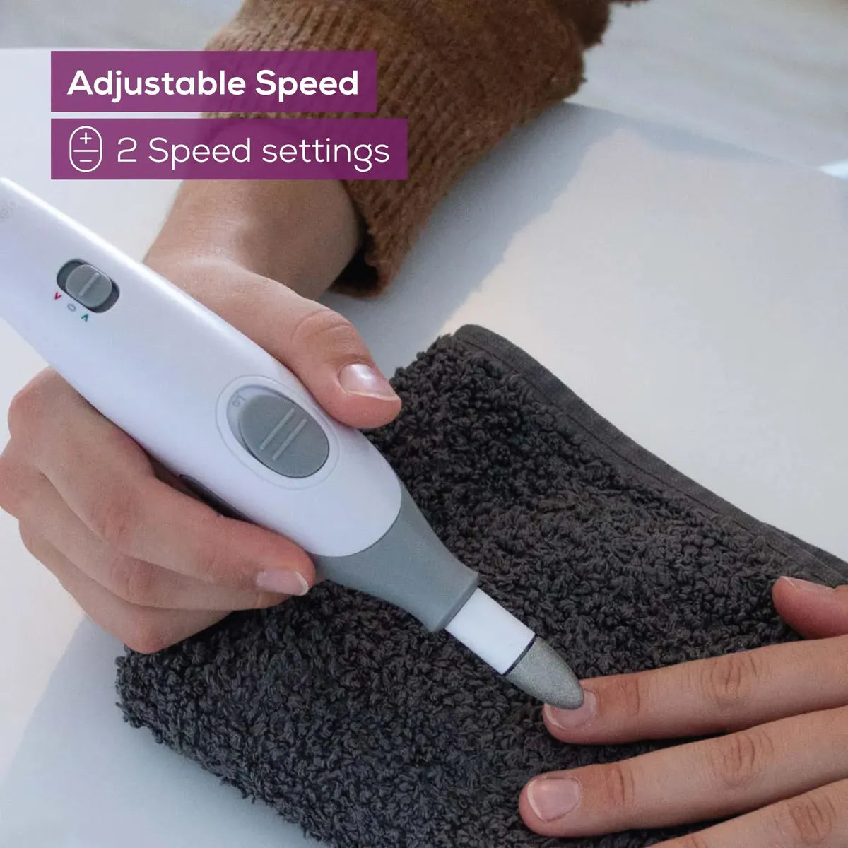 Torno Eléctrico Para Uñas Beurer Mp32 7 Accesorios 3 Velocidades