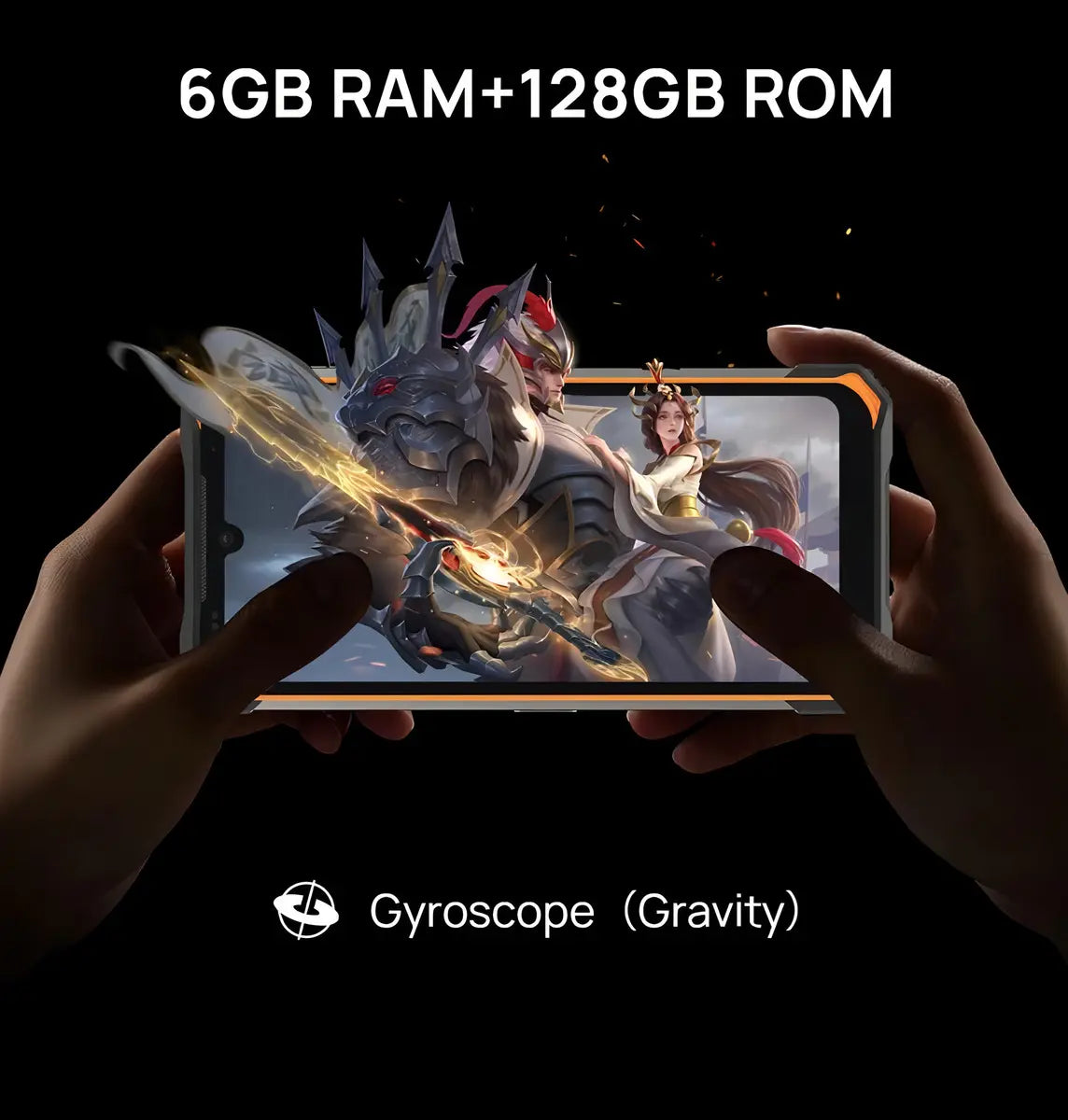 Doogee S86 Dual SIM 128 GB fire orange 6 GB RAM - PRODUCTO USADO