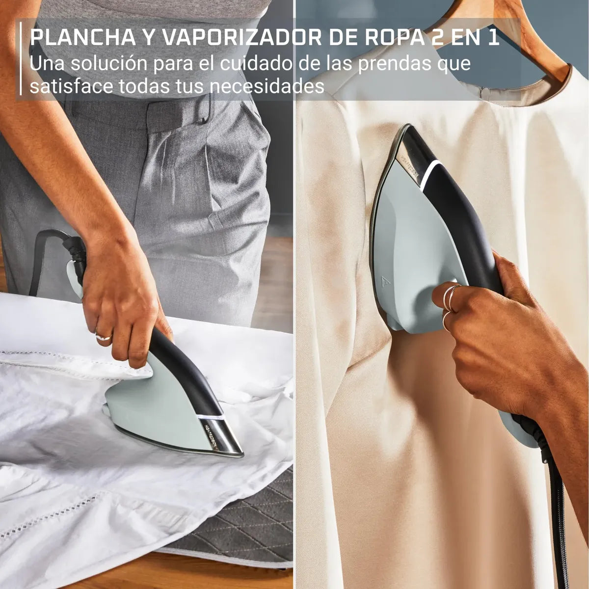 Plancha Y Vaporera 2 En 1 Rowenta Duo Force 110V