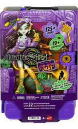 Monster High Jinafire Largo, Muñeca, Accesorios, Skulltimate