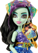 Monster High Jinafire Largo, Muñeca, Accesorios, Skulltimate