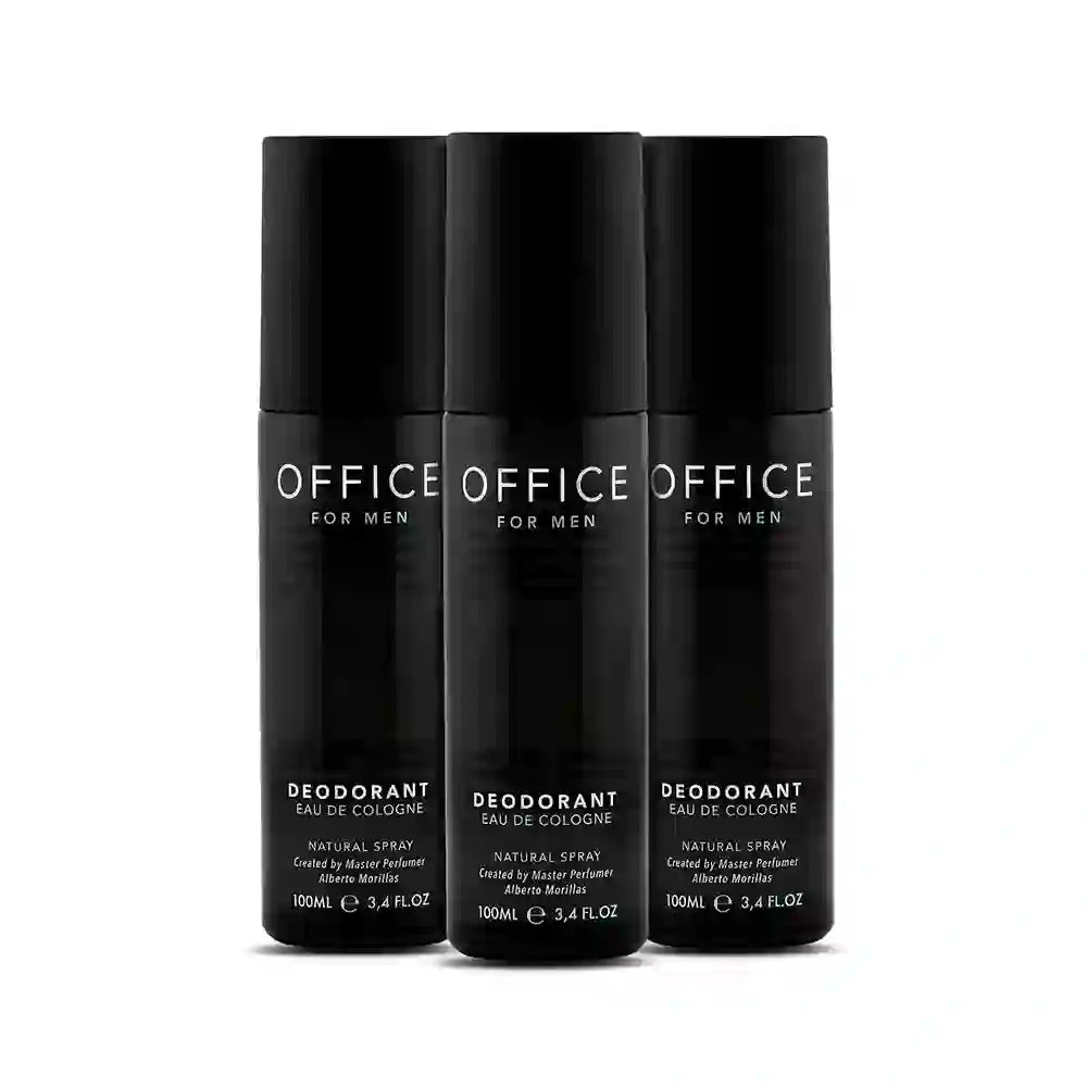 Desodorante Office for Men de Fragrance One – 3 x 100 ml