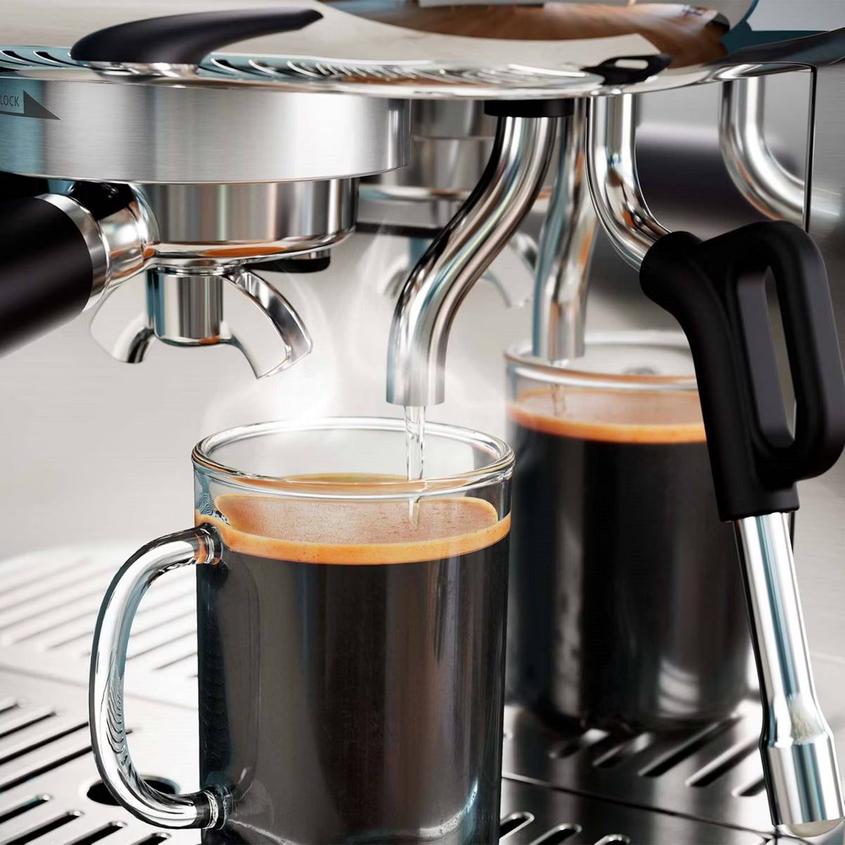 Máquina de café expreso semiautomática Philips Barista Brew