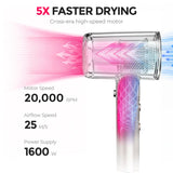 Secador de Pelo TYMO AIRBLISS 3 en 1 Profesional 110V | Iónico de Alta Velocidad con Difusor