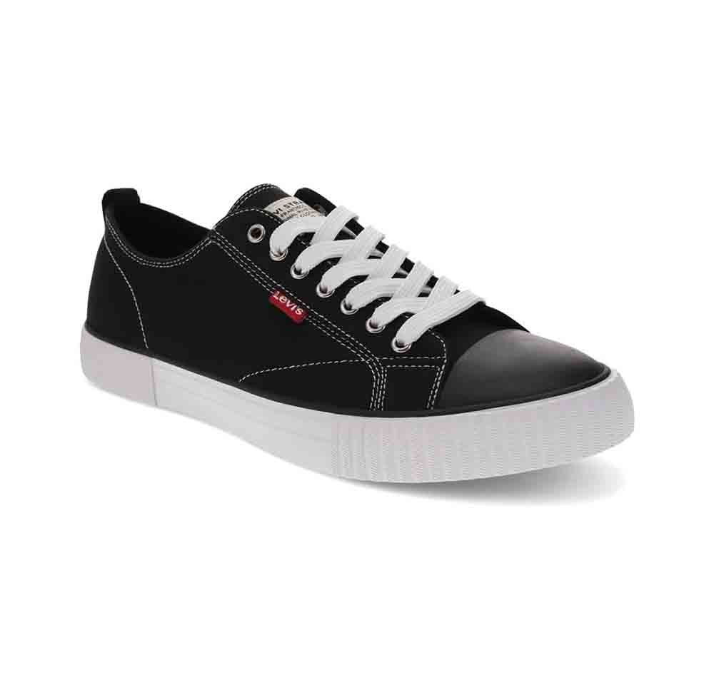 Levi's Tenis casuales Anikin C CVS N para hombre, Negro