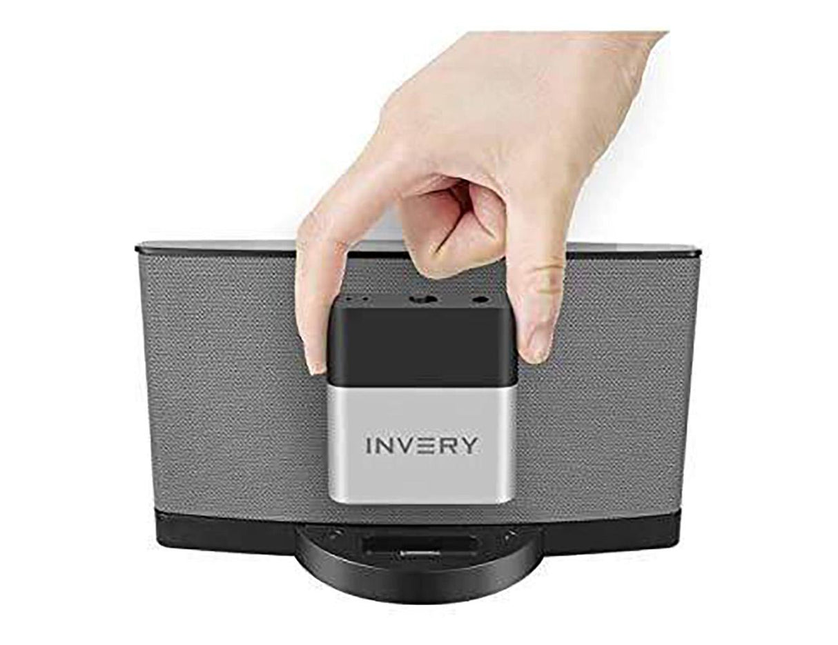 Adaptador Bluetooth INVERY DockLinQ Pro para Bose SoundDock | Bluetooth 5.0 | 30 Pines | Nuevo