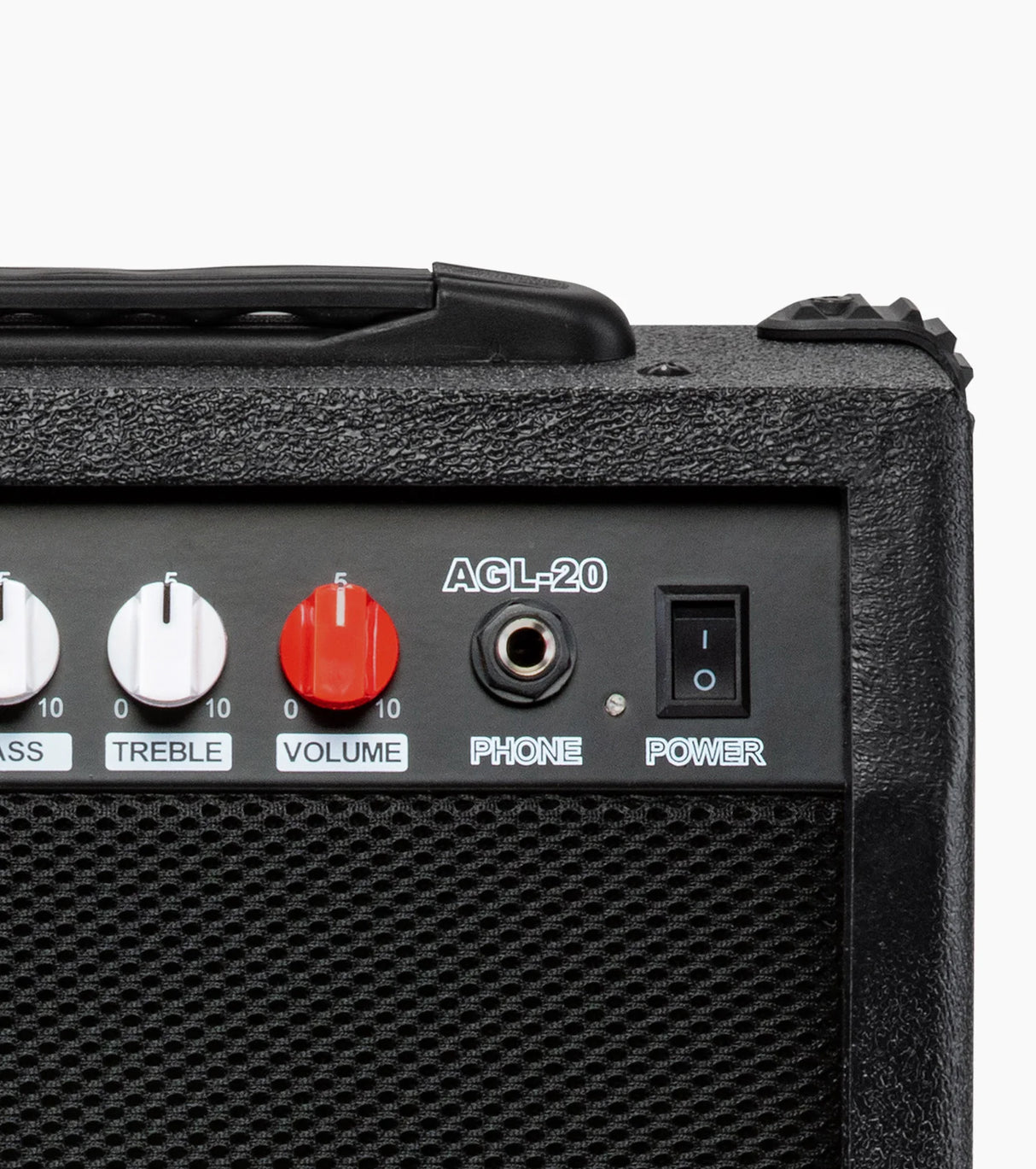 Amplificador de guitarra portátil LyxPro de 20 vatios en negro