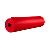 Mat de Yoga 10 mm Extra Grueso | Antideslizante | 183 × 61 cm | Rojo
