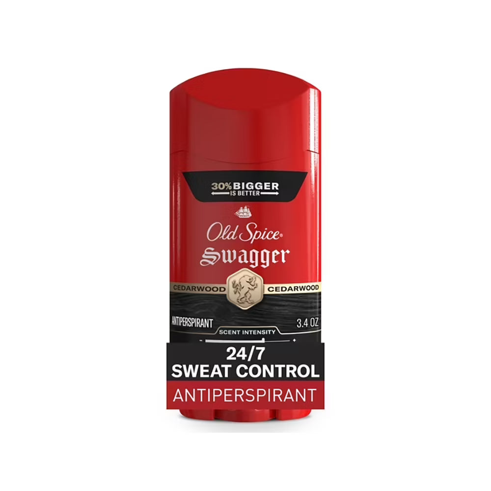 Old Spice Swagger Desodorante Antitranspirante para Hombre | Barra Invisible | 3.4 oz (96 g)