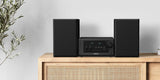 Panasonic SC-PM700PP-K Sistema Estéreo 80 W RMS con CD, Bluetooth, USB y Radio FM – 120 V