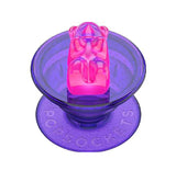 Phone Grip Popsockets Gummy Bear, Color Morado, Con Soporte