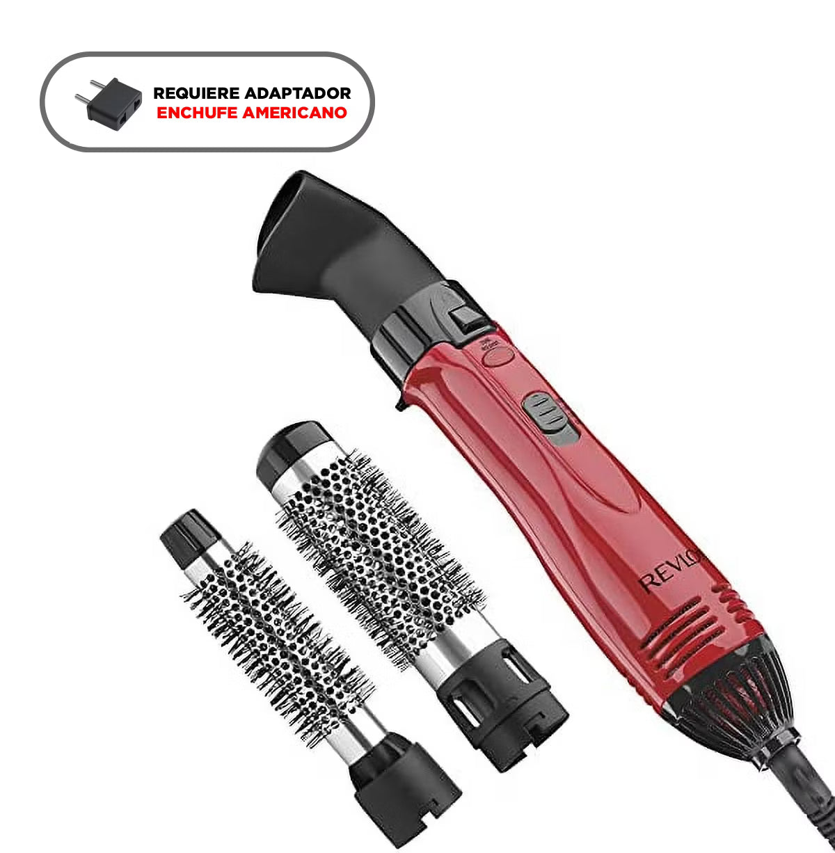 Kit de aire caliente Revlon de estilo perfecto de 1200 W con tecnología iónica y revestimiento cerámico