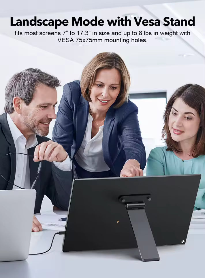 UPERFECT-soporte VESA de Monitor portátil con tornillo de mano
