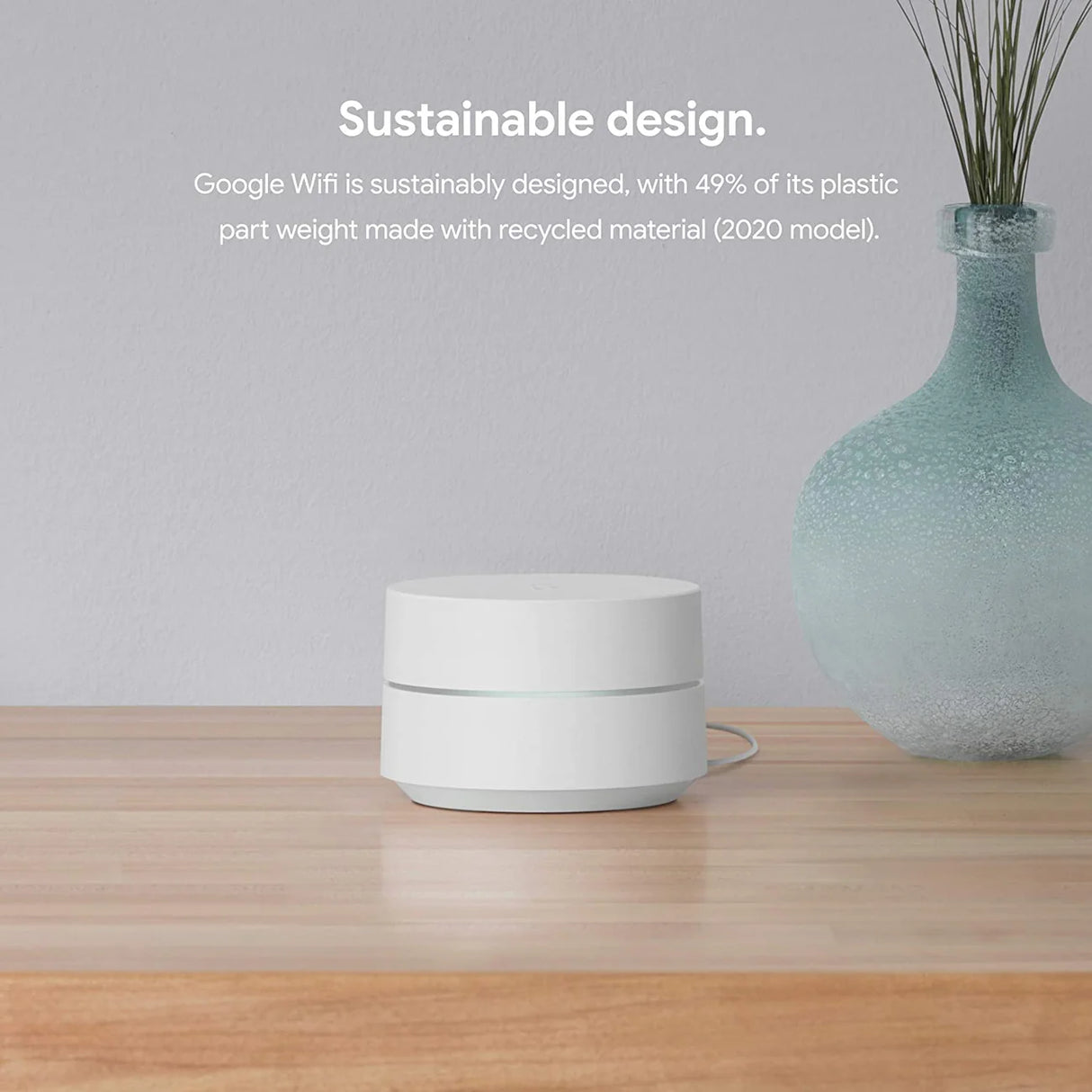 Router WiFi Mesh Google WiFi AC1200 | Cobertura Inteligente para Todo el Hogar