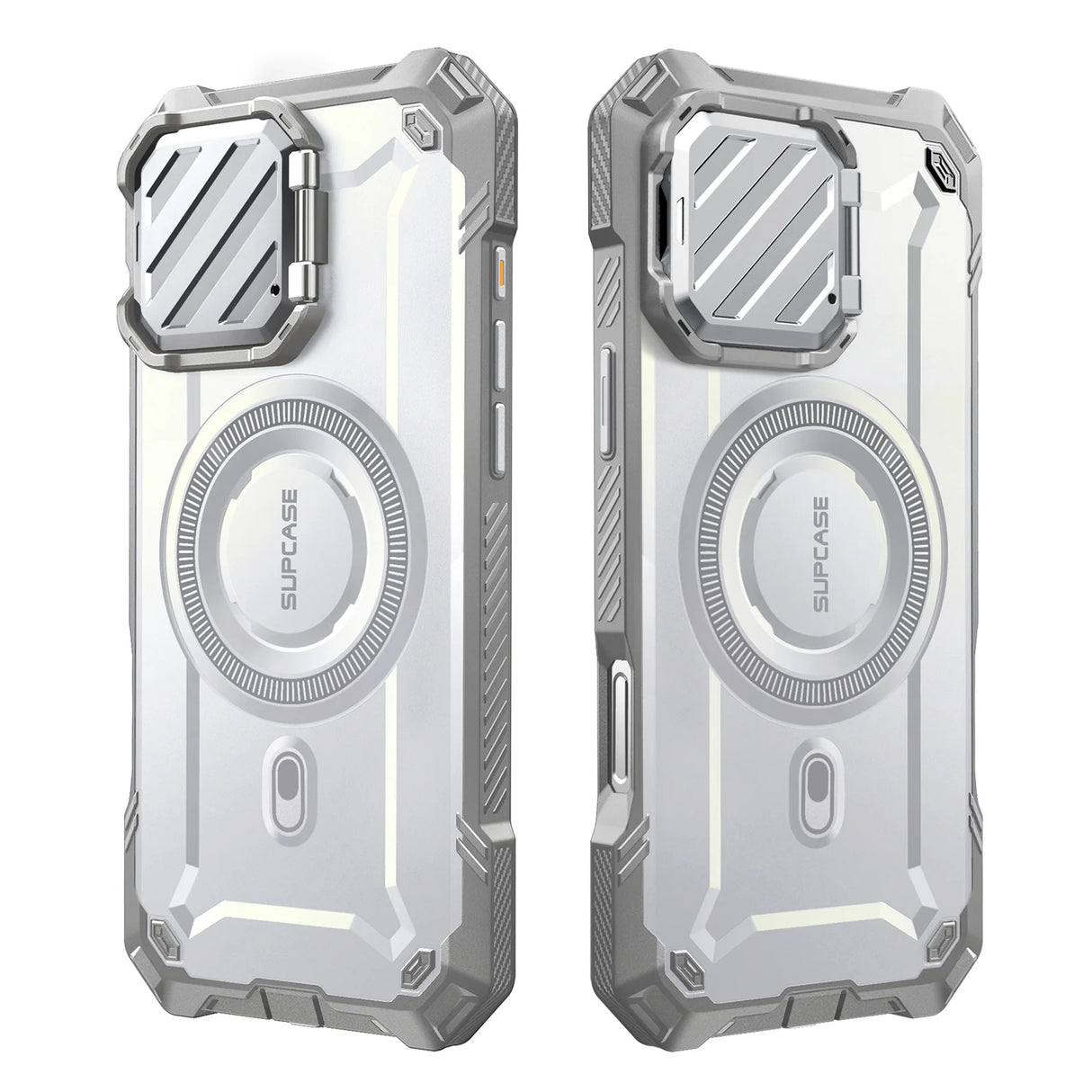Funda MagSafe Unicorn Beetle MAG XT para iPhone 16 Pro de 6.3 pulgadas, Blanco