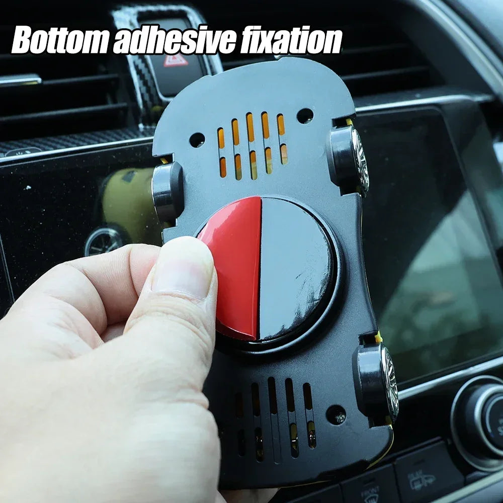 Soporte celular 360º para auto color BLANCO