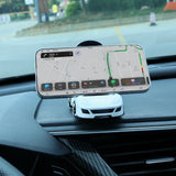 Soporte celular 360º para auto color BLANCO