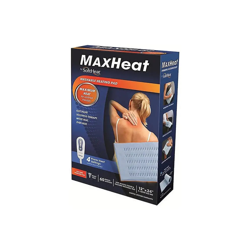 Cojín de calefacción húmedo o seco maxheat por softheat especialidad Raro Talla 10”x22” HP1000