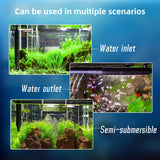 Clarificador UV de 6 W para estanques de 10 a 100 galones, luz UV para eliminar plantas verdes 110V