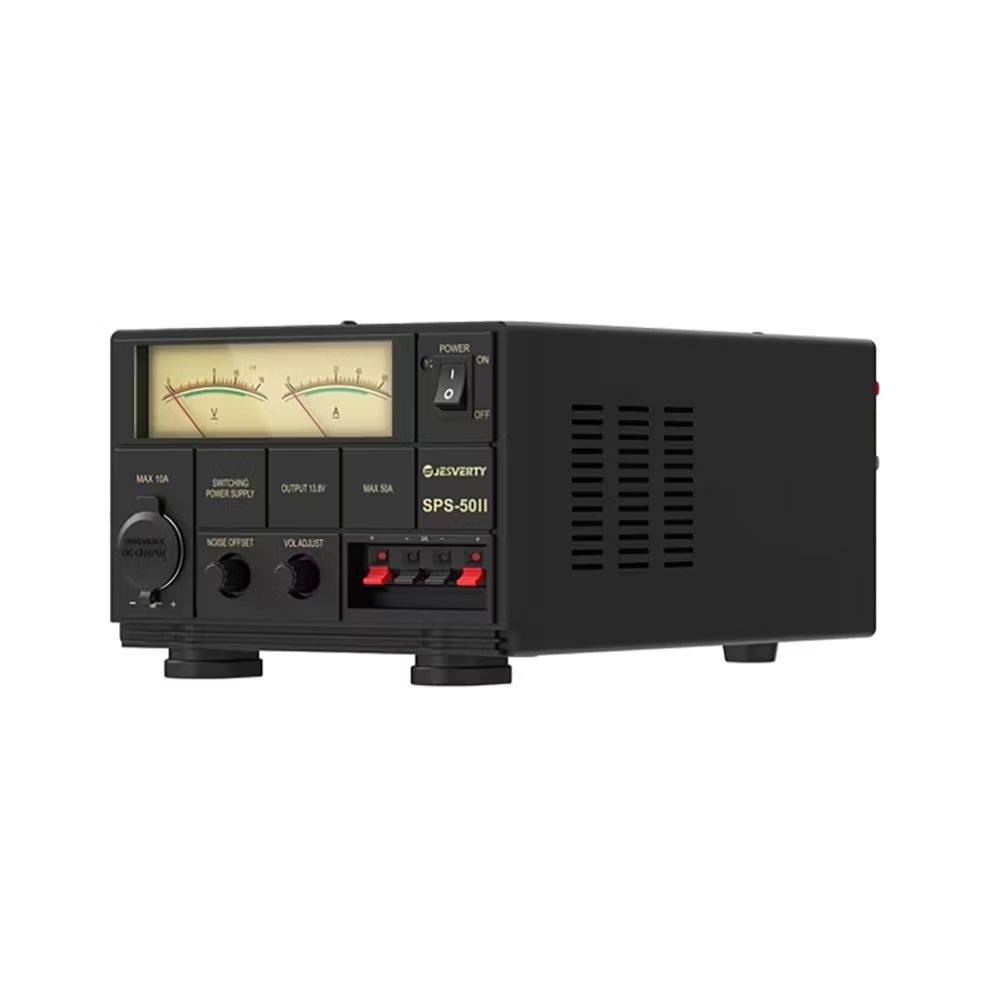 Jesverty SPS-50II – Fuente de Poder de Banco Regulada 50A 9–15V / 13,8V