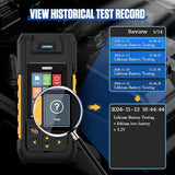 AUTOOL BT960 Probador de Baterías Automotrices 12V/24V con Impresora Térmica, Pantalla LCD y Análisis de Baterías de Litio