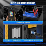 AUTOOL BT960 Probador de Baterías Automotrices 12V/24V con Impresora Térmica, Pantalla LCD y Análisis de Baterías de Litio
