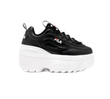Zapatilla Fila Disruptor Wedge Negro Mujer