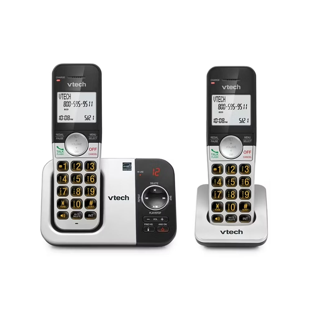 Teléfono inalámbrico VTech VG232-2 con contestador automático 2 auriculares 110V