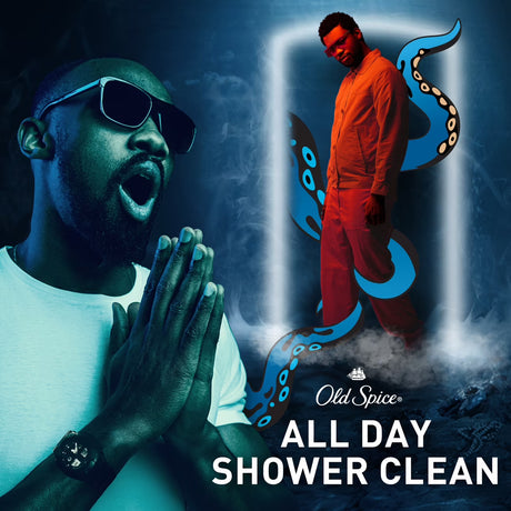 Perfume Old Spice Body Wash for Men, Krakengard 473ml