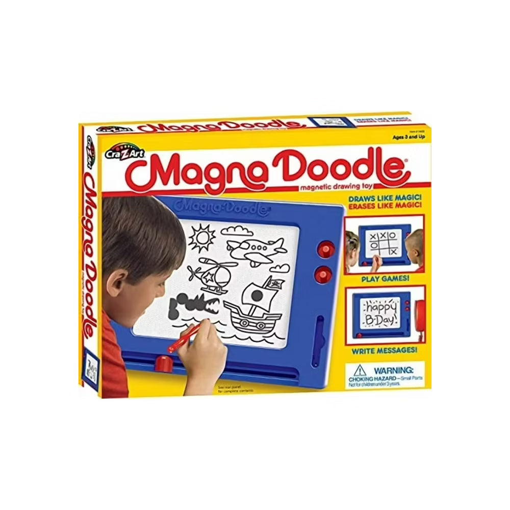 Tablero de Dibujo Magnético Cra-Z-Art Magna Doodle Azul Blanco