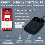 Colchón Sunbeam, manta eléctrica con conexión Wi-Fi, tamaño queen