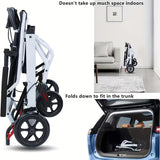 Silla de Ruedas de Traslado Liviana Portable