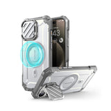 Funda MagSafe Unicorn Beetle MAG XT para iPhone 16 Pro de 6.3 pulgadas, Blanco