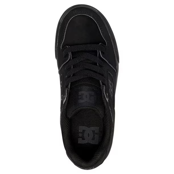 Zapatilla Kids Pure B Negro DC Shoes | Comodidad y Estilo Skate para Niños
