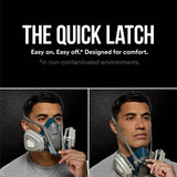 Respirador Reutilizable 3M 6502QL Paint Project P95/OV | Quick Latch | Talla M