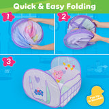 Peppa Pig Ball Pit Crib – Piscina de Pelotas Pop-Up con 20 Pelotas de Patito