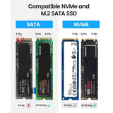 ORICO Carcasa SSD M.2 NVMe/SATA USB-C 3.2 Gen 2 – 10 Gbps