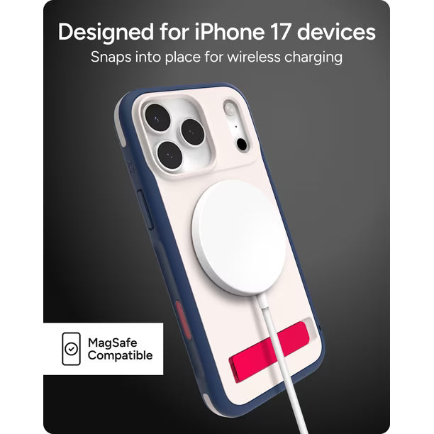 Funda ZAGG Sedona Snap con Soporte para iPhone 17 Pro Max – MagSafe