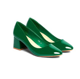 Zapatos Taco Verde Oficina Weide GH52 – - Main Image