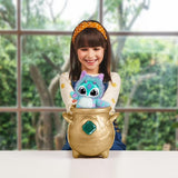 Magic Mixies Magical Real Misting Gold Cauldron con Peluche 20 cm – Modelo 14938